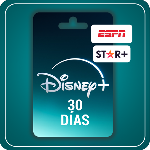 DISNEY Premium 30 dias Latinoamerica